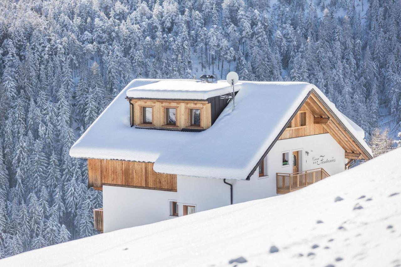 Ciasa Funtanies Sas Dla Crusc Apartman San Martino in Badia Kültér fotó